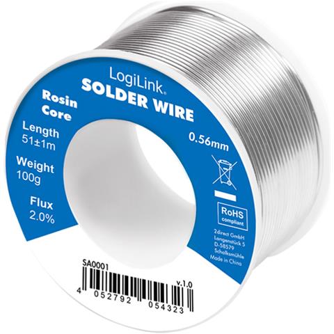 Stagno In Rotolo Per Saldatura Rame 0,56 Mm 100g - Foto 1