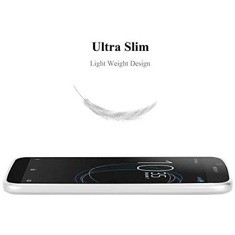 Custodia Compatibile Con Sony Xperia L1 In Argento Metallico - Coperchio Protettivo In Silicone Tpu Flessibile - Foto 3