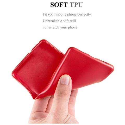 Custodia Compatibile Con Apple Iphone X / Xs In Rosso Metallico - Coperchio Protettivo In Silicone Tpu Flessibile - Foto 10