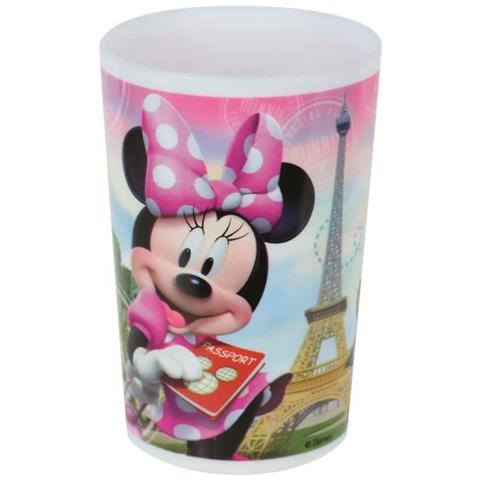 Fun House 005.509 Disney Minnie Vetro Per Bambini Polipropilene Rosa 10 X 0,025 X 6,5 Cm - Foto 3