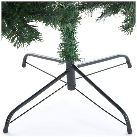 Albero Di Natale 150 Cm Riccardo, Pino Artificiale, Albero Effetto Reale, Alberello Natalizio Extra Folto, 86x86 H150 Cm, Verde - Foto 8