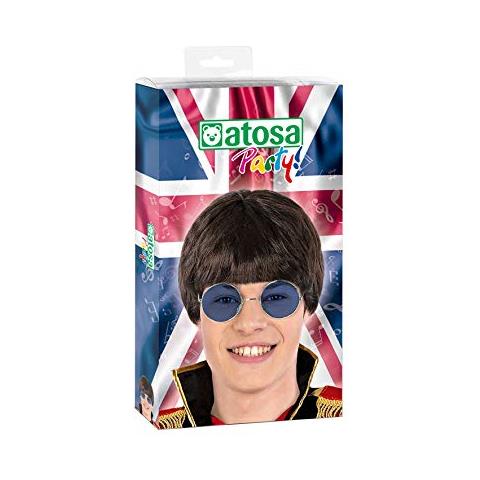 --61037-accessori Parrucca -61037-accessori Parrucca 100 G Cantante Pop Britannico Colore Moreno (61037)  - Foto 2