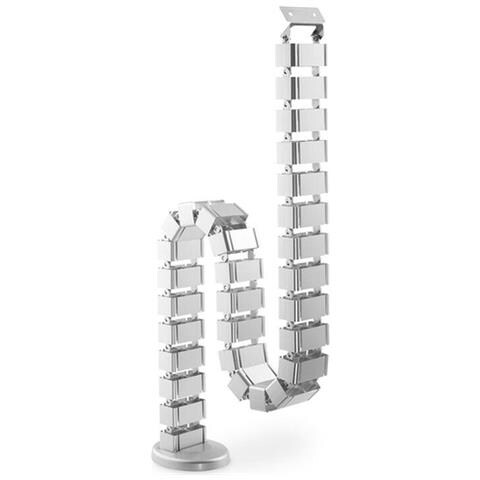 Da-90506 Organizer Per Cavi Guaina Raccoglicavo Scrivania Bianco 1 Pezzo[i] (flex. Cable Routing Adj. Length - C - Foto 10