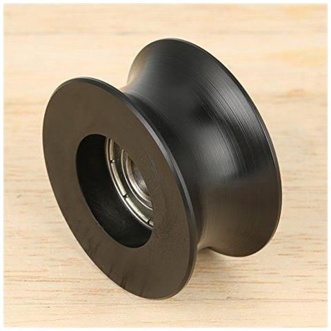 4pcs 0840uu Metallo Plastica Cuscinetto A Rulli Gommati 8x40x20.7mm Tipo U Cava Puleggia Per Porte E Finestre Di Pista E Azionamento Apparecchiatura Meccanica - Foto 4