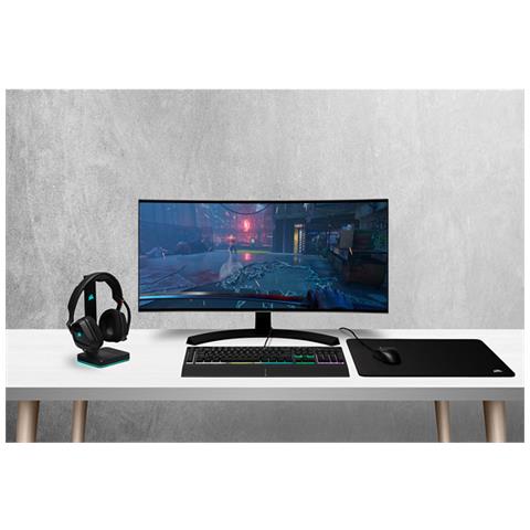 Tastiera Da Gioco K55 Rgb Pro, 5z Rgb, Cupola In Gomma (ch-9226765-fr) - Foto 4