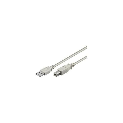 USB AB 180 HiSpeed 2.0 1.8m, USB A, USB B, Maschio / maschio, 2x AWG 24 2x AWG 28 - Foto 1