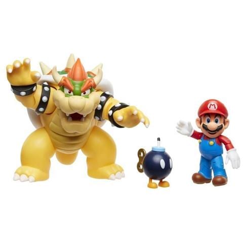 Set Di 2 Figurine Bowser A Tema - Foto 1