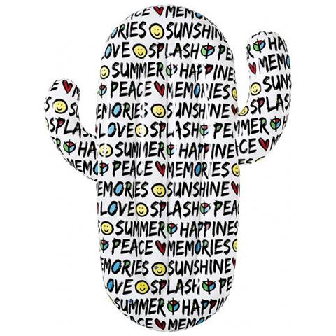 Materasso Gonfiabile Cactus 175 X 134 Cm Pvc Bianco / nero - Foto 1