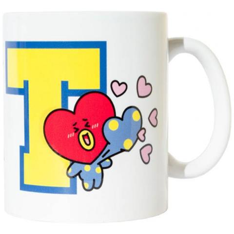 Mug Bt21 Taza Junior 300 Ml Ceramica Bianca - Foto 1