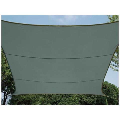 Vela Solare Rettangolo 2x3 Verde Grigio - Foto 1