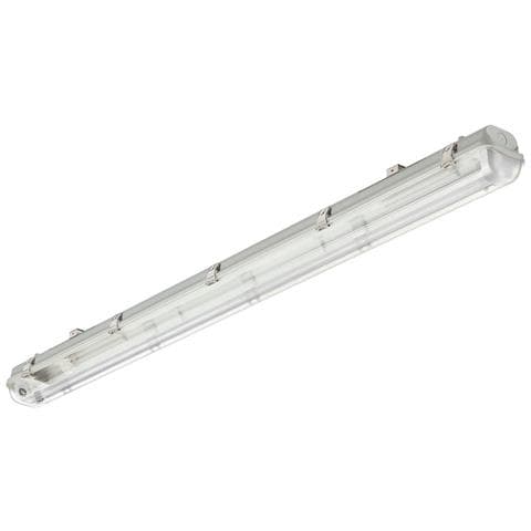 Plafoniera Stagna Per Due Tubi Led 120 Cm Ip65 Ledinaire Wt050c 84x95x1275 Mm Pc - Foto 1