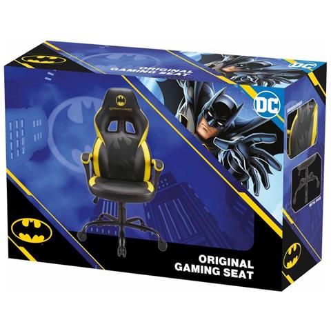 SA5642-B1 sedia per videogioco Sedia da gaming per PC Seduta imbottita Nero, Giallo - Foto 5