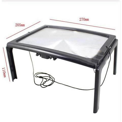 Lente Di Ingrandimento Con Luce Led (27 X 20 X 2 Cm) - Foto 5