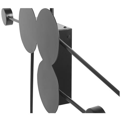 Lampada Da Parete A Led Mariato Metallo Nero - Foto 2