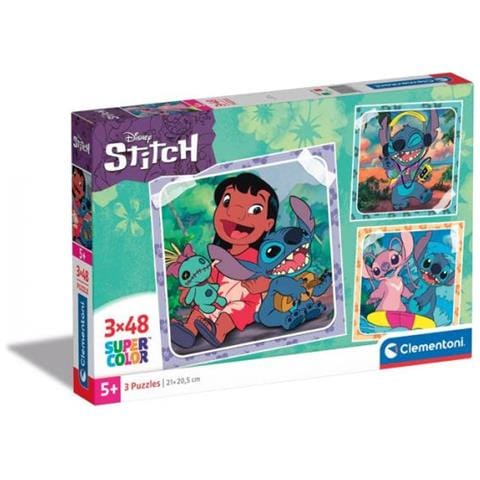 Puzzle Clementoni 25321 Stitch Tris Supercolor - Foto 1