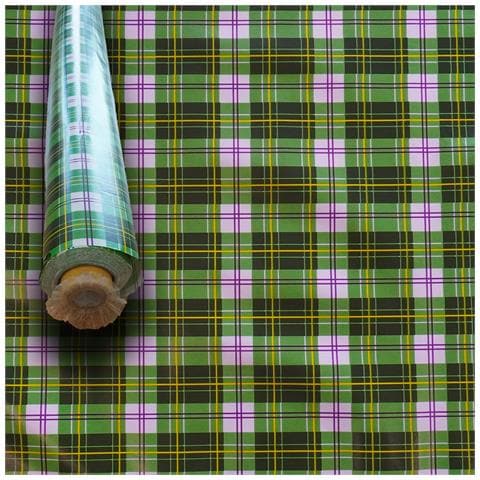 ***mega Stock*** Rotolo Da 20 Metri (h140cm) Di Tovaglia Pvc Telata Cerata Per Casa, Sagre, Pizzerie Scozia - Foto 1
