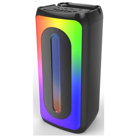 Altoparlante 116302 BK con Cavo Potenza 160 Watt USB-C con Luci Led e Microfono Incluso Colore Nero - Foto 2