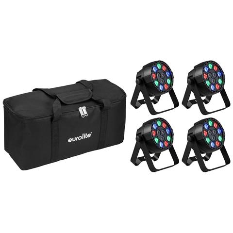 Set 4x Akku Mini Party Rgbw Spot Mk2 + Soft-bag (20000951) - Foto 1