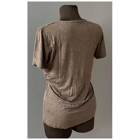 Top Gravidanza - Ideale Per L'allattamento, Grigio Scuro, 2xl - Foto 2