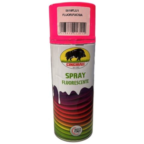 Cinghiale - Smalto Spray Specifico 400ml Fucsia Fluorescente - Foto 1