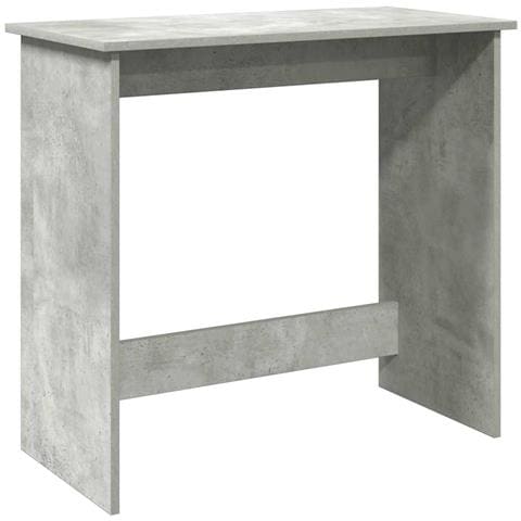 Scrivania Grigio Cemento 80x40x75 Cm In Legno Multistrato - Foto 2