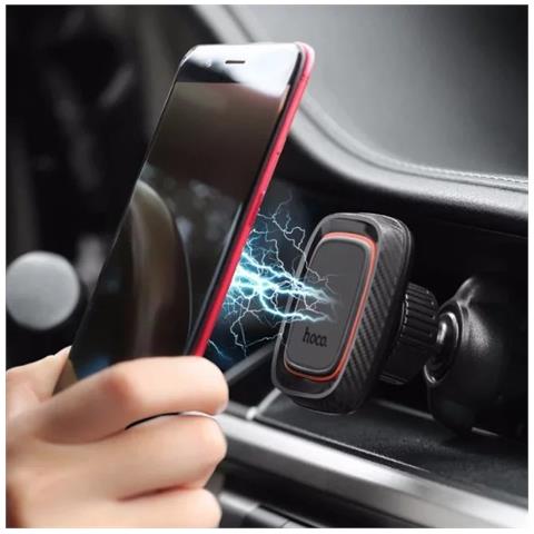 Supporto Auto Universale Magnetico Per Ventole Aerazione Black - Foto 4