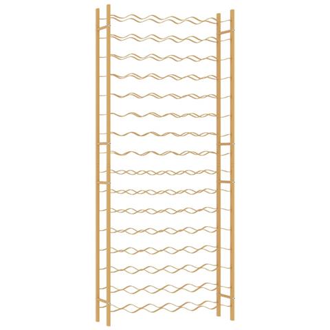 Lusso Casadino -  Portabottiglie Per 96 Bottiglie Metallo Oro - Foto 1