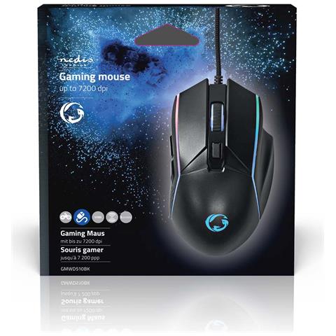 GMWD510BK mouse Gaming Mano destra USB tipo A Ottico 7200 DPI - Foto 16