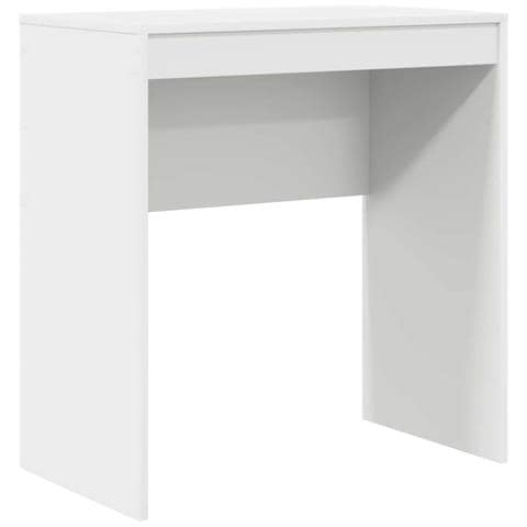 Scrivania Bianca Legno ingegnerizzato 70 x 40 x 76 cm Semplice - Foto 1