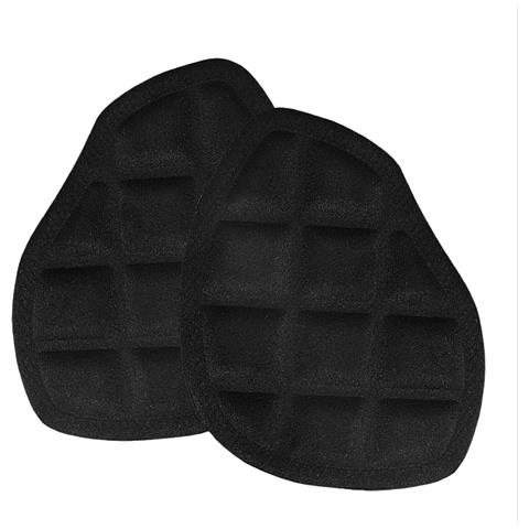 2 Cuscinetti Invisibili Antisfregamento Per Avampiede Per Tacchi Alti - Solette Massaggianti Auto-adesive In Gel Ad Assorbimento Degli Urti Black - Foto 1
