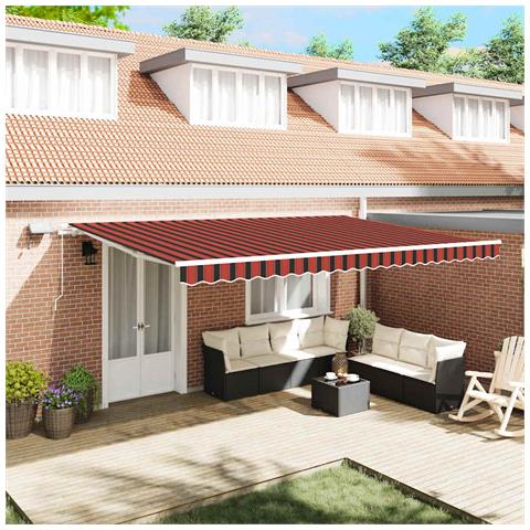 Tenda Retrattile con 500 × 350 cm arancione e marrone - Foto 2