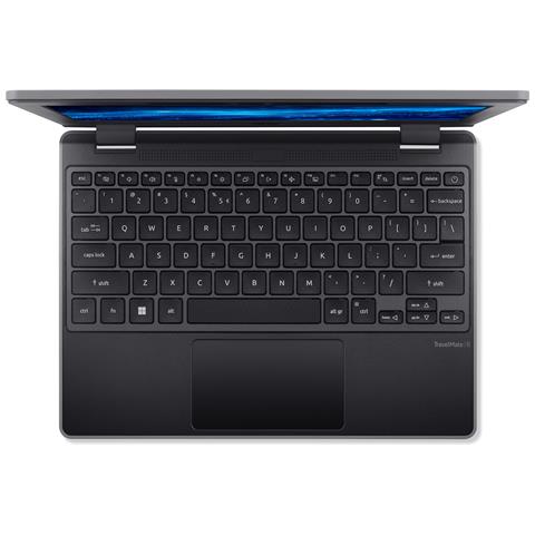 TravelMate TMB311-33 Intel® N N200 Computer portatile 29,5 cm (11.6") HD 8 GB LPDDR5-SDRAM 128 GB SSD Wi-Fi 6E (802.11ax) Windows 11 Pro Education Nero - Foto 2