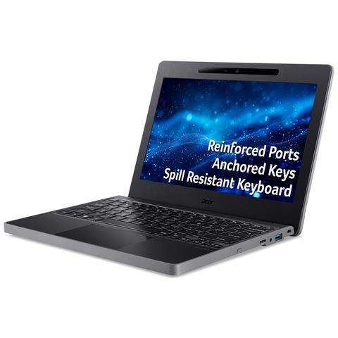 TravelMate TMB311-33 Intel® N N200 Computer portatile 29,5 cm (11.6") HD 8 GB LPDDR5-SDRAM 128 GB SSD Wi-Fi 6E (802.11ax) Windows 11 Pro Education Nero - Foto 6