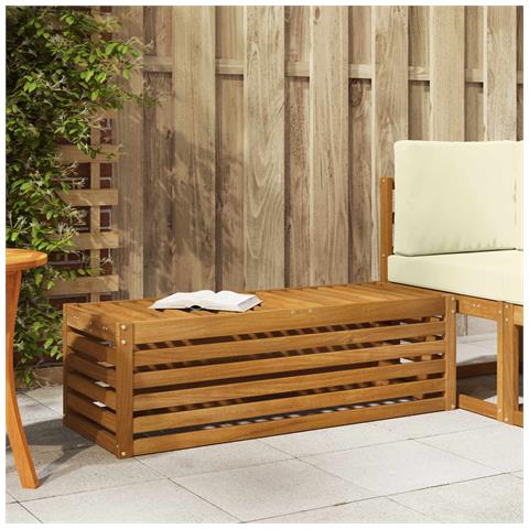 Panca da esterno Naturale 115 x 43 x 37 cm - Foto 2