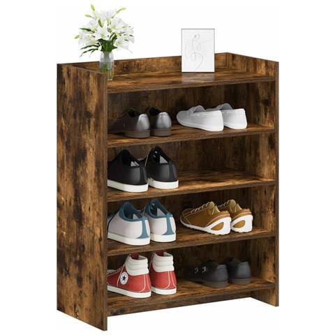 Mobile per scarpe Rovere Fumo 73,5 x 36 x 92 cm - Foto 2