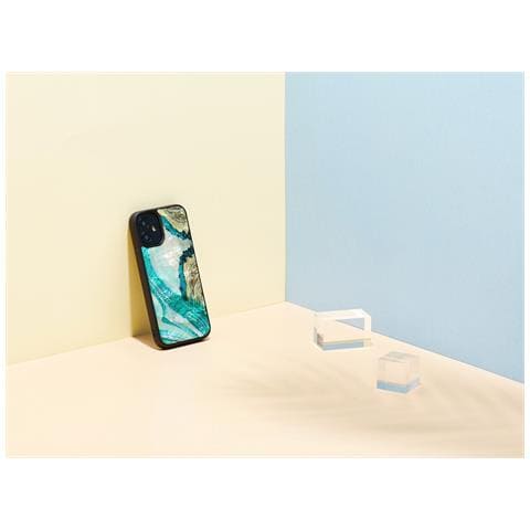 Custodia Per Telefono Apple Iphone 12 Mini, Agata Acquamarina - Foto 4