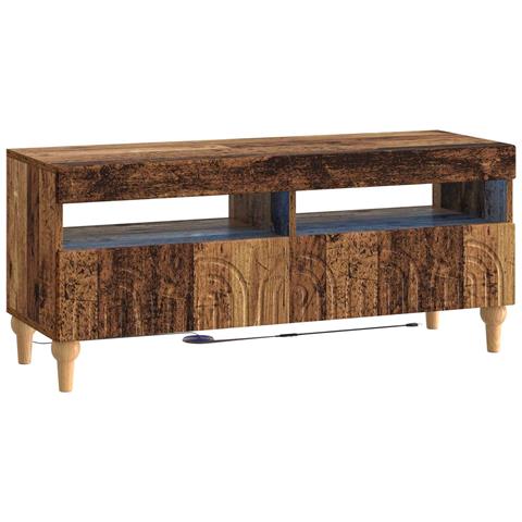 Mobile TV LED Legno antico Legno ingegnerizzato - Foto 1
