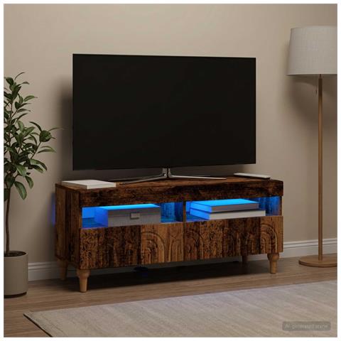 Mobile TV LED Legno antico Legno ingegnerizzato - Foto 2