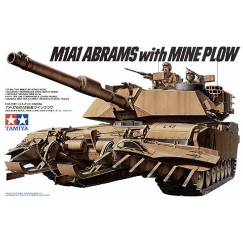 U. S. M1A1 Abrams with Mine Plow 1:35 - Foto 2