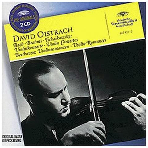 Bach, Brahms, Tchaikovsky - Violin Concertos / Beethoven - Violin Romances - David Oistrach (2 Cd)  - Foto 1