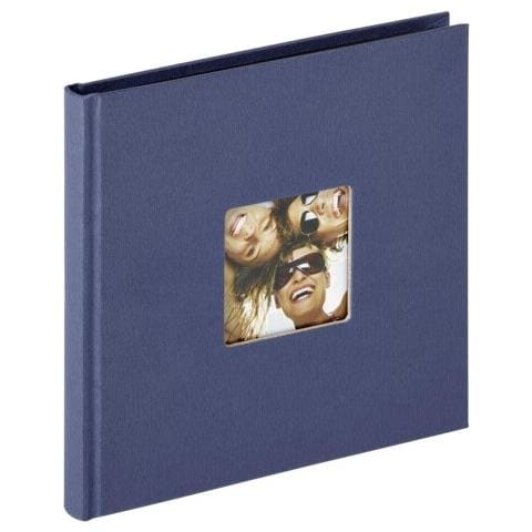 Fun blu 18x18 30 pagine nere libro FA199L - Foto 1