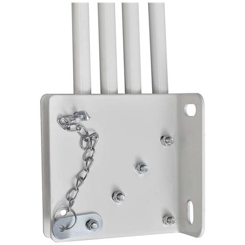 Tenda Laterale per Balcone Pieghevole Crema 140x140 cm - Foto 2