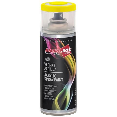 Bomboletta Vernice Spray Brillante Giallo Cadmio Interni Esterni Universale - Foto 2