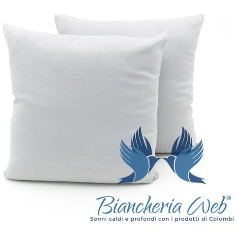 Coppia Cuscini Arredo Imbottiti Tessuto Ottoman In Tinta Unita Colore Sassi 34 60x60 Sassi 34 - Foto 2