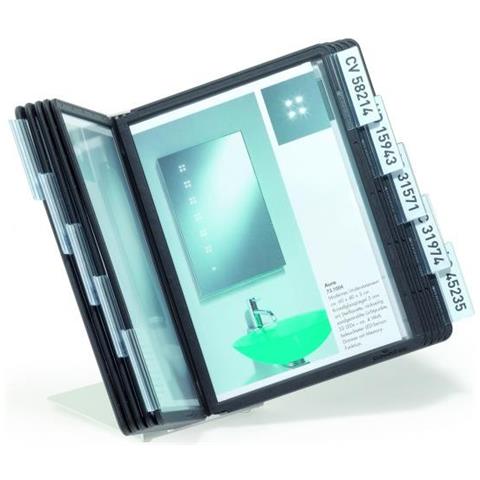 Vario A5 Table 10 Leggio Da Tavolo 10 Pannelli Ppl A5 Nero - Foto 1