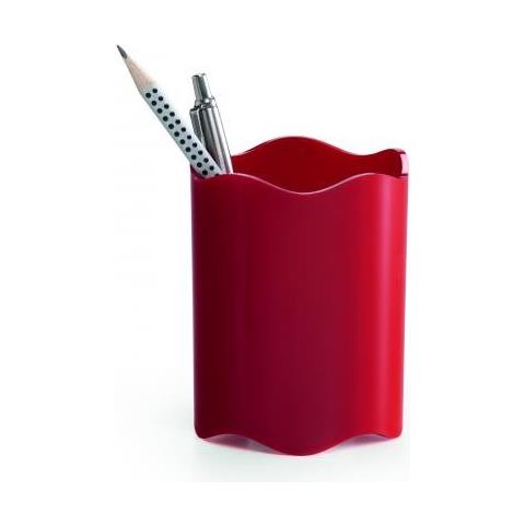 Portapenne Trend. Dimensioni: 80 Mm Altezza 102 Mm. Colore Rosso - Foto 1
