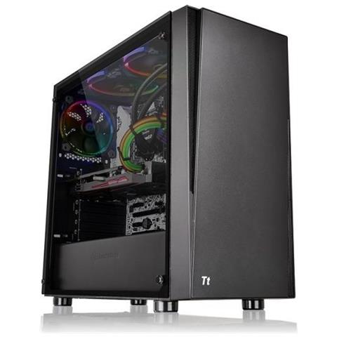 Case Versa J21 TG MidiTower ATX / Micro-ATX / Mini-ITX 2 Porte USB 3.0 Colore Nero - Foto 1