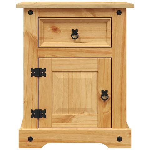 Comodino in Legno di Pino Messicano Corona Range 53x39x66 cm - Foto 9