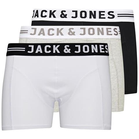 Intimo Jack & Jones Sense Trunks 3 Pack Abbigliamento Uomo S - Foto 4