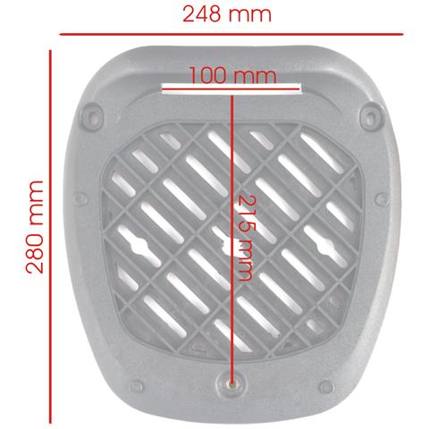 Piastra Per Bauletto Moto Scooter Baule Valigia Rigida Universale Top Case - Foto 3